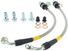 Load image into Gallery viewer, StopTech 03-07 Infiniti FX35/45 Rear Stainless Steel Brake Lines - Main Product View