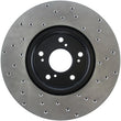 Load image into Gallery viewer, StopTech 04-08 Acura TL/TL-S Brembo Drilled Right Front Rotor - Main Product View