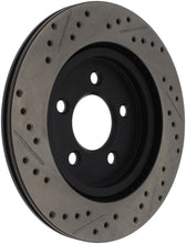 Load image into Gallery viewer, StopTech 05-10 Ford Mustang Slotted &amp; Drilled Left Rear Rotor - Main Product View