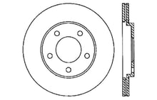 Load image into Gallery viewer, StopTech 05-10 Ford Mustang Slotted &amp; Drilled Left Rear Rotor - Installation View