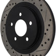 Load image into Gallery viewer, StopTech 05-10 Ford Mustang Slotted &amp; Drilled Left Rear Rotor - Additional View 6