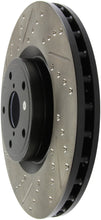 Load image into Gallery viewer, StopTech 05-10 Subaru Impreza WRX/STi Slotted &amp; Drilled Right Front Rotor - Additional View 6