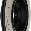 Load image into Gallery viewer, StopTech 06-07 350Z / 05-07 G35 / 06-07 G35X SportStop Slotted &amp; Drilled Rear Right Rotor - Side View