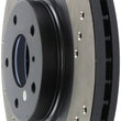 Load image into Gallery viewer, StopTech 06-07 350Z / 05-07 G35 exp Sport/ 06-07 G35X SportStop Slotted &amp; Drilled Front Left Rotor - Additional View 5