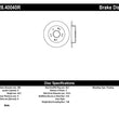 Load image into Gallery viewer, StopTech 06-07 Acura CSX (Canada) / 06-09 Honda Civic / 97-01 Prelude Drilled Right Rear Rotor - Back View