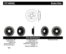 Load image into Gallery viewer, StopTech 06-09 Honda Civic Ex/Si Slotted &amp; Drilled Left Rear Rotor - Additional View 5
