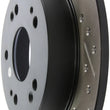 Load image into Gallery viewer, StopTech 06-09 Honda Civic Ex/Si Slotted &amp; Drilled Right Rear Rotor - Installation View