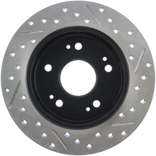Load image into Gallery viewer, StopTech 06-09 Honda Civic Ex/Si Slotted &amp; Drilled Right Rear Rotor - Additional View 7