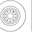 Load image into Gallery viewer, StopTech 06-10 Audi A3/08-10 TT / 06-09 VW GTI Mk V Cryo-Stop Right Front Slotted Rotor - Side View