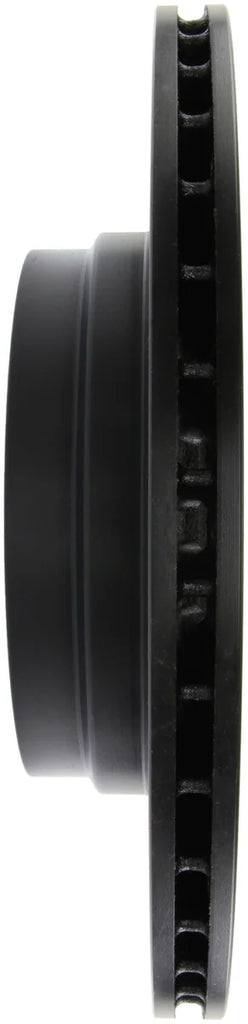 StopTech 06 BMW 330 / 07-09 BMW 335 Slotted & Drilled Left Rear Rotor - Side View