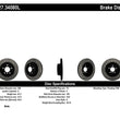 Load image into Gallery viewer, StopTech 06 BMW 330 / 07-09 BMW 335 Slotted &amp; Drilled Left Rear Rotor - Installation View