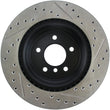 Load image into Gallery viewer, StopTech 06 BMW 330 / 07-09 BMW 335 Slotted &amp; Drilled Right Rear Rotor - Additional View 6