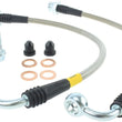 Load image into Gallery viewer, StopTech 07-08 Infiniti G35 Rear Stainless Steel Brake Lines - Main Product View