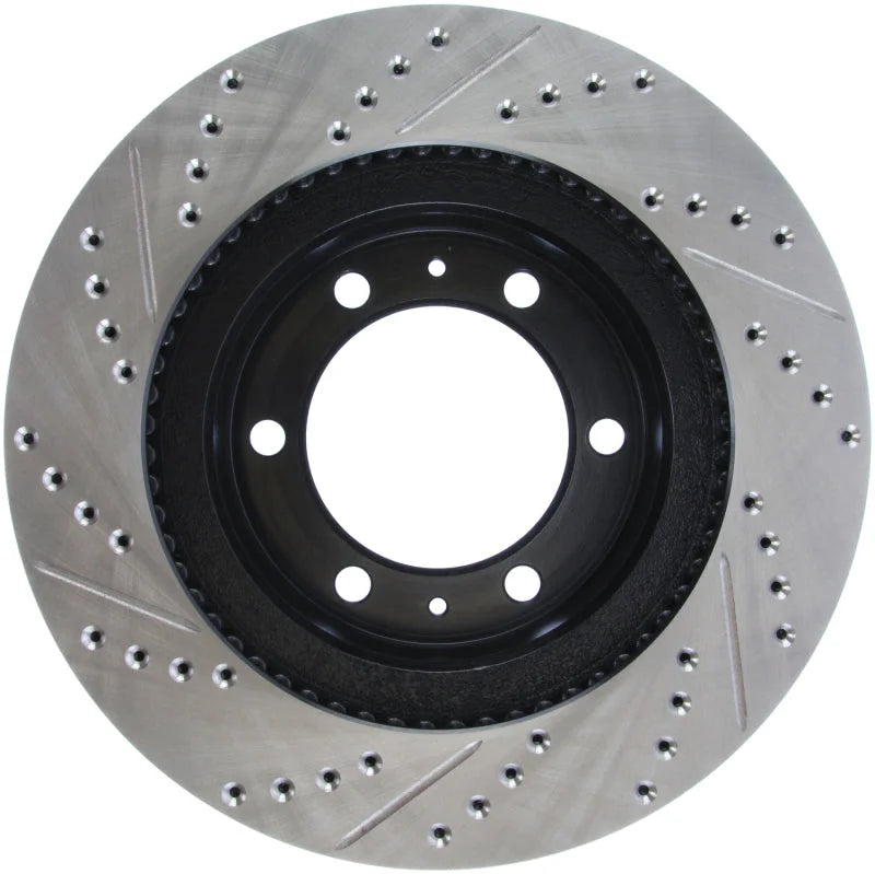 StopTech 07-08 Toyota FJ Cruiser / 05-08 Tacoma (6 lug) / 03-08 4 Runner (319mm disc) SportStop Slo - Additional View 6