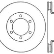 Load image into Gallery viewer, StopTech 07-08 Toyota FJ Cruiser / 05-08 Tacoma (6 lug) / 03-08 4 Runner (319mm disc) SportStop Slo - Back View