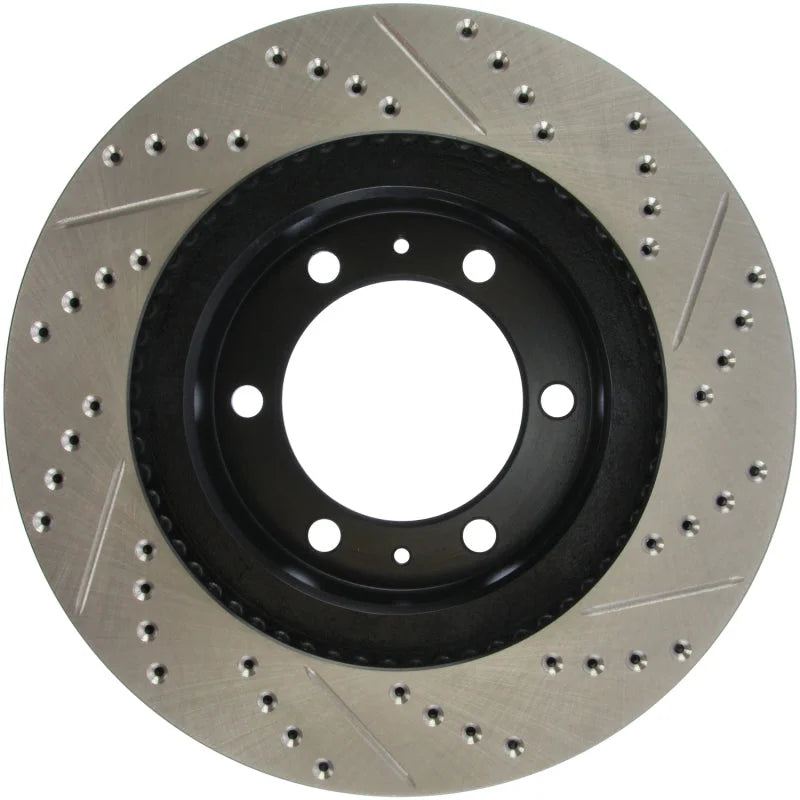 StopTech 07-08 Toyota FJ Cruiser / 05-08 Tacoma (6 lug) / 03-08 4 Runner (319mm disc) SportStop Slo - Additional View 7