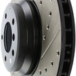 Load image into Gallery viewer, StopTech 07-09 BMW 335 (E90/E92/E93) Slotted &amp; Drilled Left Front Rotor - Additional View 5