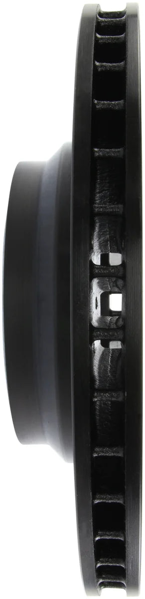 StopTech 07-09 BMW 335 (E90/E92/E93) Slotted & Drilled Right Front Rotor - Back View
