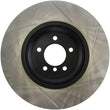 Load image into Gallery viewer, StopTech 07-13 BMW 335I Slotted Right Side Sport Brake Rotor - Side View