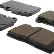 Load image into Gallery viewer, StopTech 07-15 Audi Q7 Street Performance Front Brake Pads - Installation View
