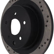 Load image into Gallery viewer, StopTech 08-09 Infiniti EX35 / 05-08 G35 / 09 G37 / 06-09 M35/M45 Drilled Right Rear Rotor - Additional View 5