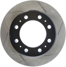Load image into Gallery viewer, StopTech 08-10 Dodge Ram 4500 6.7L Slotted Left Front Brake Rotor - Main Product View