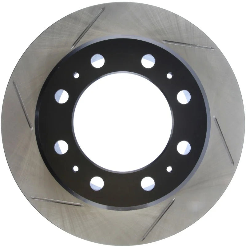 StopTech 08-10 Dodge Ram 4500 6.7L Slotted Right Front Brake Rotor - Main Product View