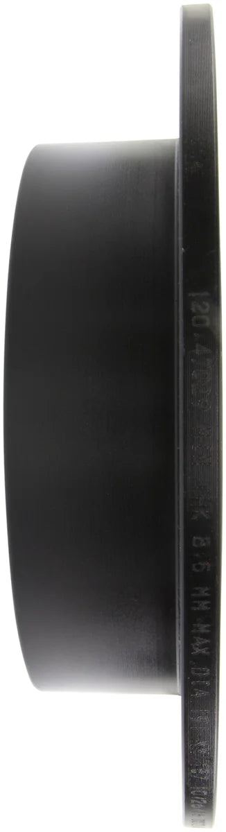 StopTech 08-10 Impreza WRX (Exc STi)/08-10 Impreza Coupe/Sedan Slotted & Drilled Right Rear Rotor - Back View