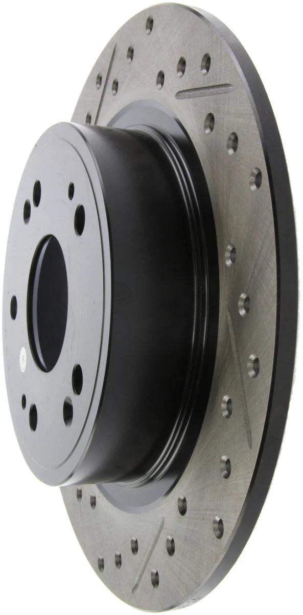 StopTech 09-10 Acura TSX / 08-10 Honda Accord Coupe/05-10 Sedan Right Rear Slotted & Drilled Rotor - Additional View 6