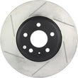 Load image into Gallery viewer, StopTech 09-10 Audi A4 / 08-10 A5 / 10 Audi S4 Front Right Slotted Rotor - Main Product View