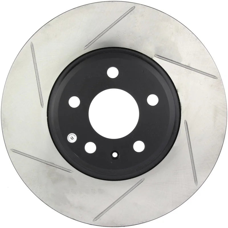 StopTech 09-10 Audi A4 / 08-10 A5 / 10 Audi S4 Front Right Slotted Rotor - Main Product View