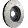 Load image into Gallery viewer, StopTech 09-10 Audi A4 / 08-10 A5 / 10 Audi S4 Front Right Slotted Rotor - Side View