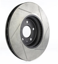 Load image into Gallery viewer, StopTech 09-10 Audi A4 / 08-10 A5 / 10 Audi S4 Front Right Slotted Rotor - Side View