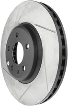 Load image into Gallery viewer, StopTech 09-10 Audi A4 / 08-10 A5 / 10 Audi S4 Front Right Slotted Rotor - Installation View