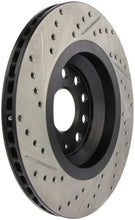 Load image into Gallery viewer, StopTech 09 VW Passat CC / 06-09 Passat Slotted &amp; Drilled Left Rear Rotor - Main Product View