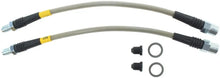Load image into Gallery viewer, StopTech 12-13 BMW 335i SS Rear Brake Lines - Detail View