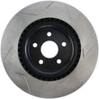 Load image into Gallery viewer, StopTech 12-13 Jeep SRT8 Front Right Slotted Sport Brake Rotor - Side View