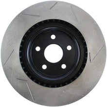 Load image into Gallery viewer, StopTech 12-13 Jeep SRT8 Front Right Slotted Sport Brake Rotor - Side View