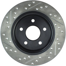 Load image into Gallery viewer, StopTech 12-15 Ford Focus w/ Rear Disc Brakes Rear Left Slotted &amp; Drilled Rotor - Main Product View