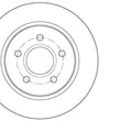 Load image into Gallery viewer, StopTech 12-15 Ford Focus w/ Rear Disc Brakes Rear Left Slotted &amp; Drilled Rotor - Side View