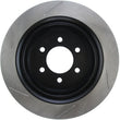 Load image into Gallery viewer, StopTech 12-19 Ford F-150 (w/Manual Parking Brake) Slotted Sport Brake Rotor - Back View