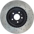 Load image into Gallery viewer, StopTech 12 Audi A6 Quattro/11-12 A7 Quattro/13 Q5/7-11/13 S4/12 S5 Front Right Drilled Rotor - Main Product View