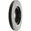 Load image into Gallery viewer, StopTech 13-15 Nissan Pathfinder Slotted Front Left Rotor - Main Product View