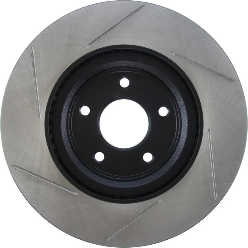 StopTech 13-15 Nissan Pathfinder Slotted Front Left Rotor - Additional View 5