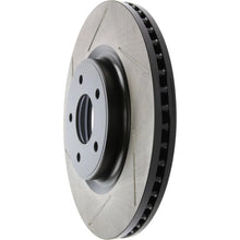 Load image into Gallery viewer, StopTech 13-15 Nissan Pathfinder Slotted Front Right Rotor - Main Product View
