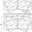 Load image into Gallery viewer, StopTech 13-18 Toyota Land Cruiser Performance Front Brake Pads - Main Product View