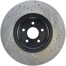 Load image into Gallery viewer, StopTech 14+ Ford Focus ST w/ 335mm Brakes Front Right Slotted &amp; Drilled Rotor - Main Product View
