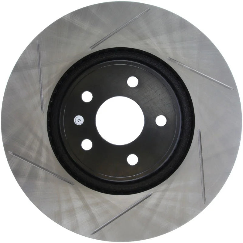 StopTech 14.5+ Ford Focus ST Front Right Slotted Performance Rotor - Main Product View