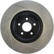 Load image into Gallery viewer, StopTech 14.5+ Ford Focus ST Front Right Slotted Performance Rotor - Side View
