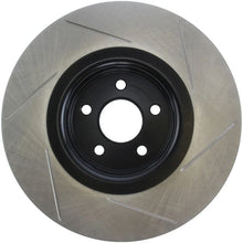 Load image into Gallery viewer, StopTech 14.5+ Ford Focus ST Front Right Slotted Performance Rotor - Side View